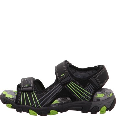 Superfit HENRY Jungen Sandale - Material: Textil/Sonstiges Material in Schwarz