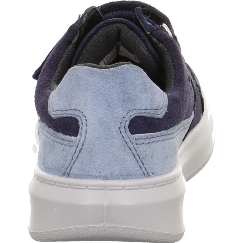 Superfit COSMO Jungen Sneaker low - Material: Leder/Textil in Blau