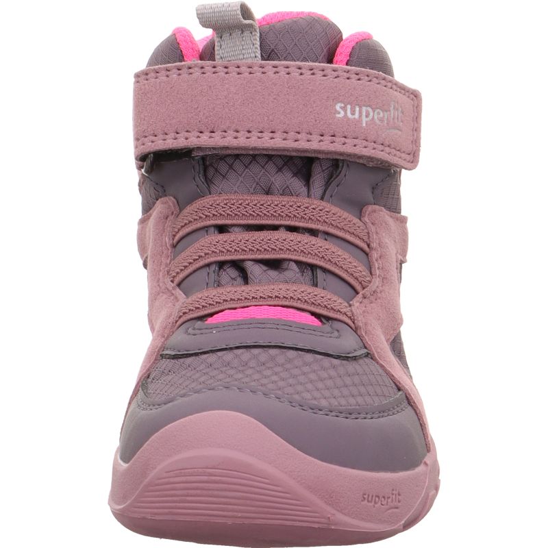 Superfit TRACE Mädchen Sneaker high - Material: Textil/Sonstiges Material in Lila