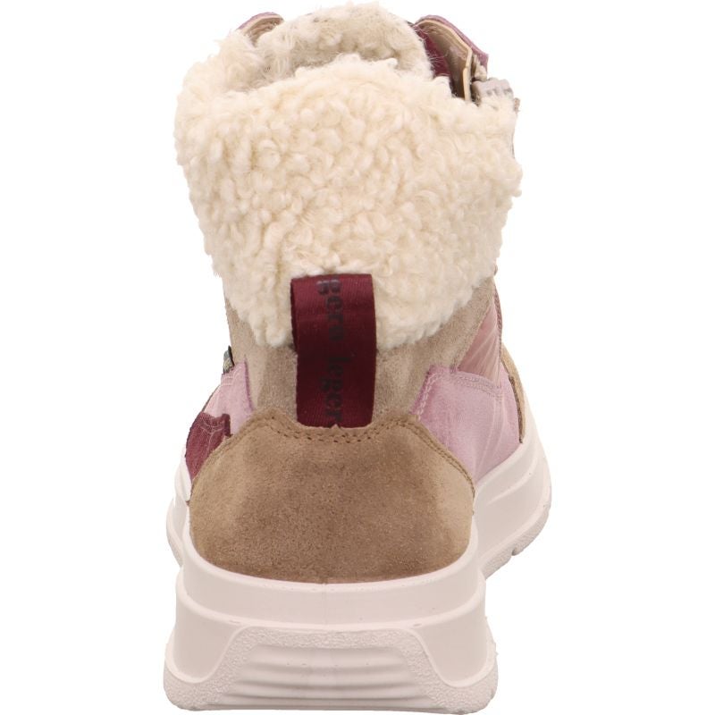 legero SPRINTER Damen Sneaker high - Material: Leder/Textil in Mehrfarbig