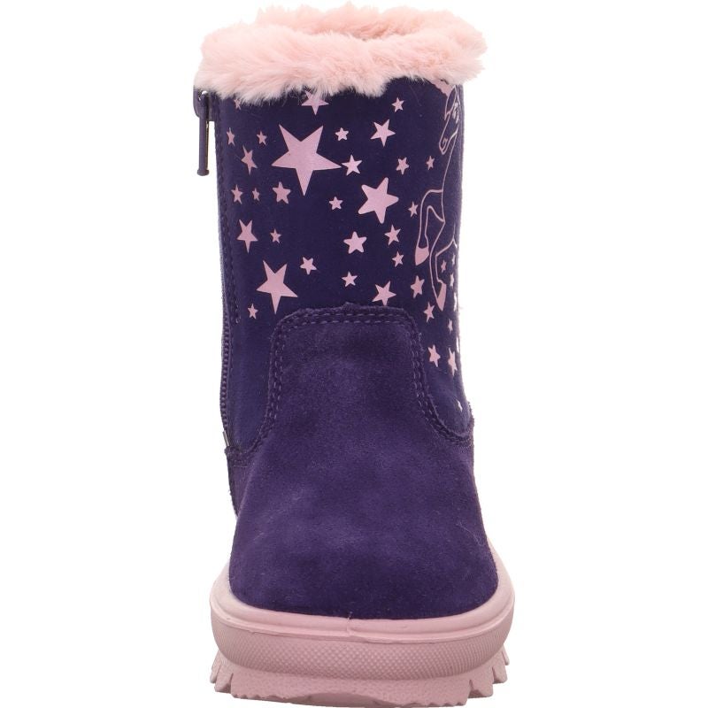 Superfit FLAVIA Stiefel - Material: Leder/Textil in Lila