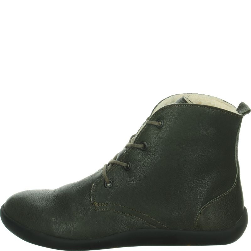 Think BLO Ankle boot - Material: Leather in Olive