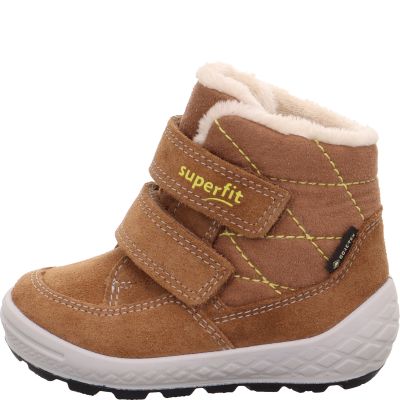 Superfit GROOVY 2.0 Boys - Material: Leather/Textil in Brown