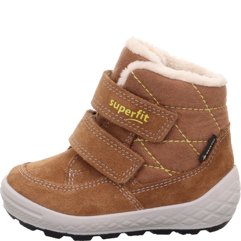 Superfit GROOVY 2.0 Boys Boot - Material: Leather/Textil in Brown