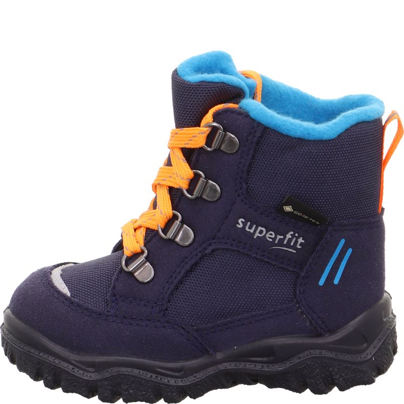 Superfit HUSKY1 Unisex | Boys Boot - Material: Textile in Blue