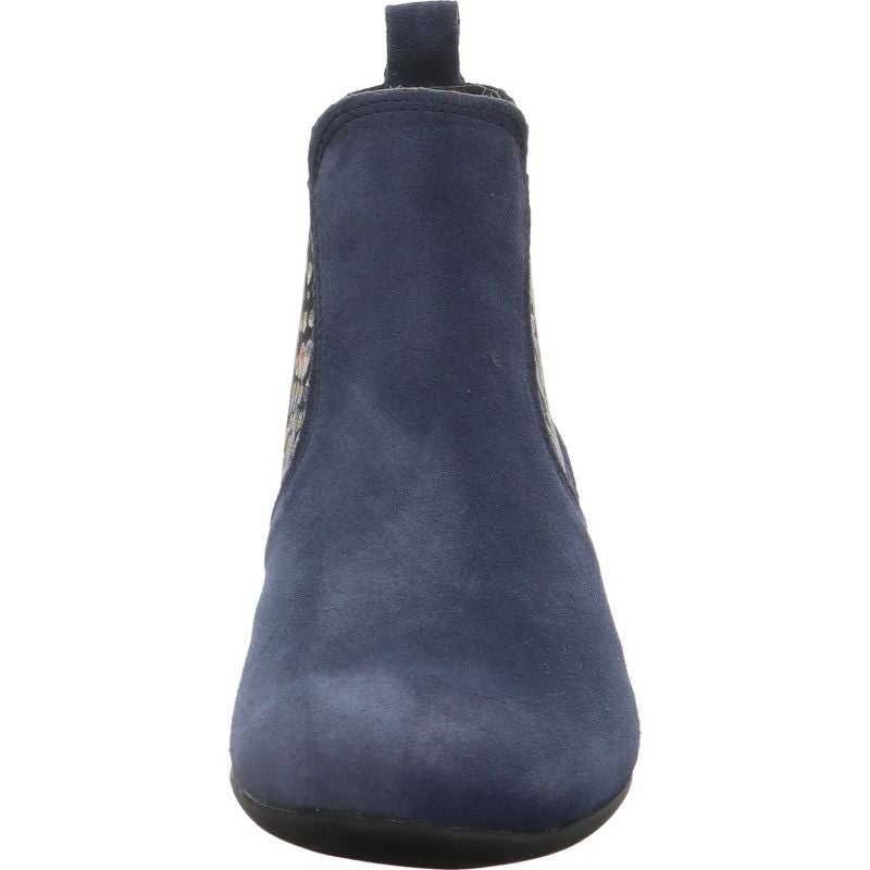 Think! GUAD2 Damen Chelsea Boots - Material: Leder in Blau