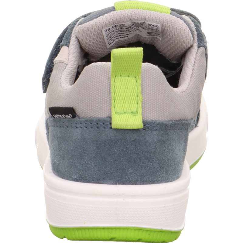 Superfit MAVERICK Sneaker low - Material: Leder/Textil in Blau