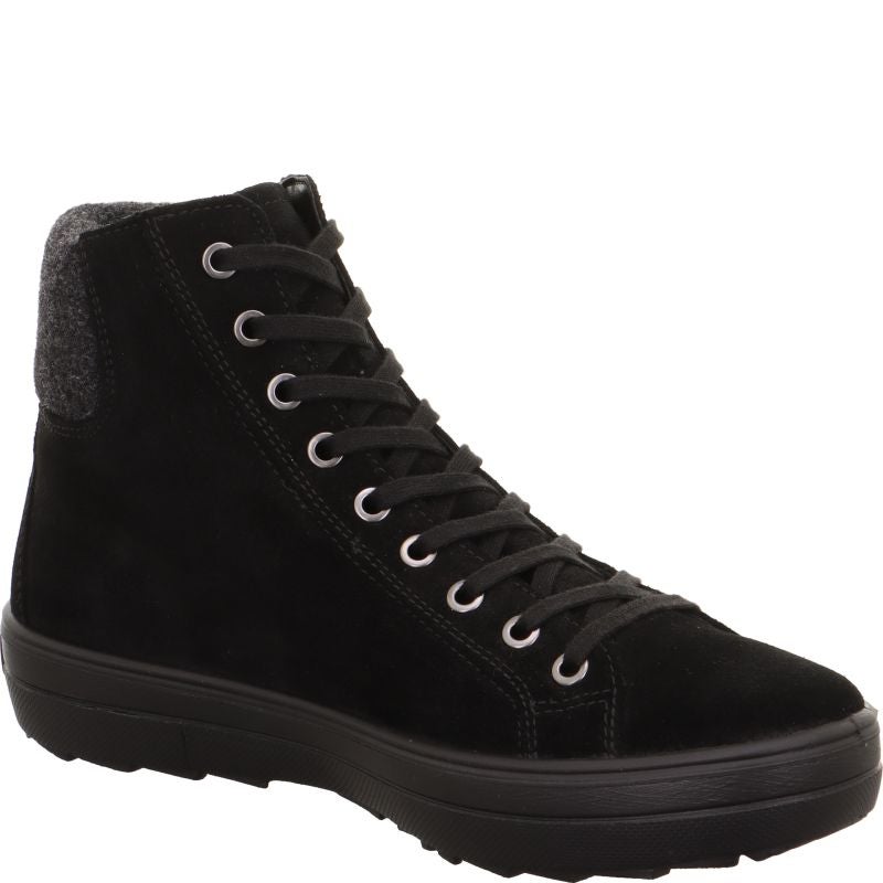 Legero MIRA Woman Sneakers high - Material: Leather/Textil in Black