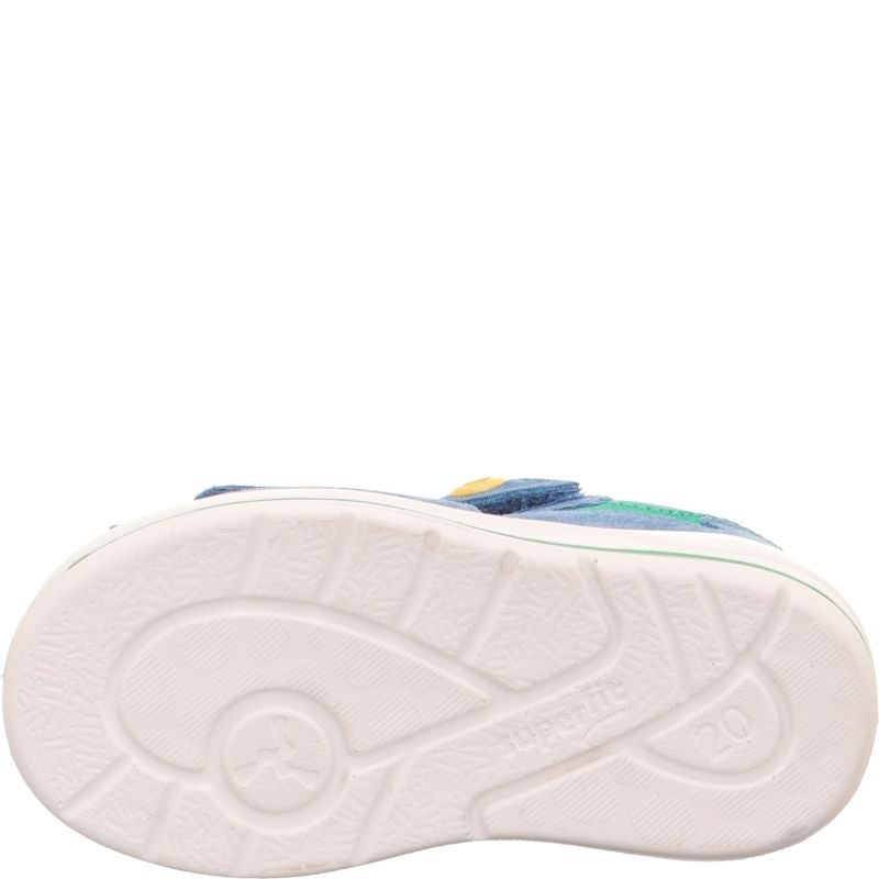 Superfit BOOMERANG Boys Sandal - Material: Leather/Textil in Blue