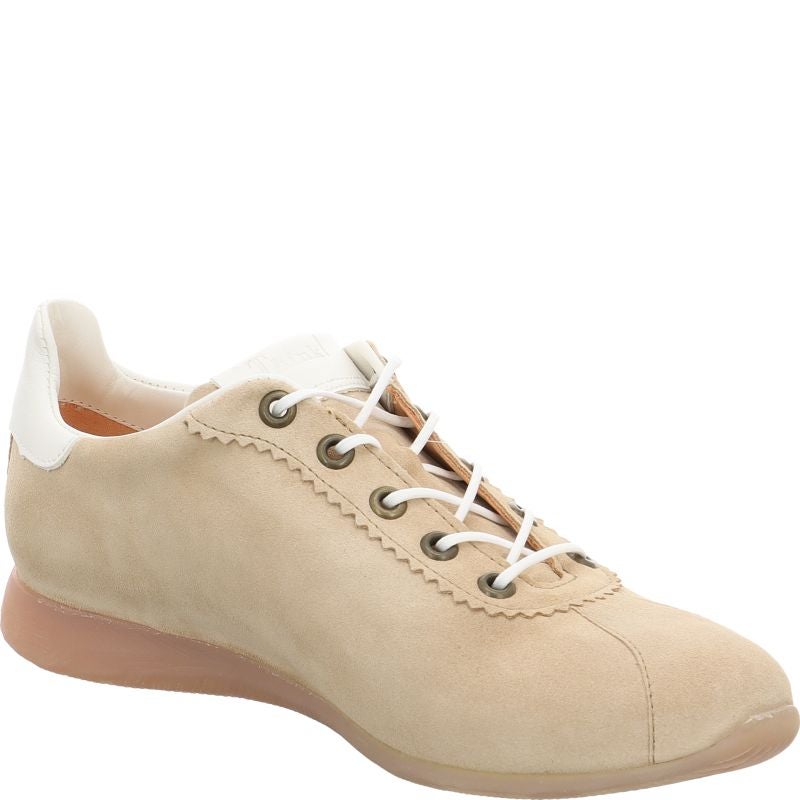 Think! ALOA Damen Sneaker low - Material: Leder in Beige