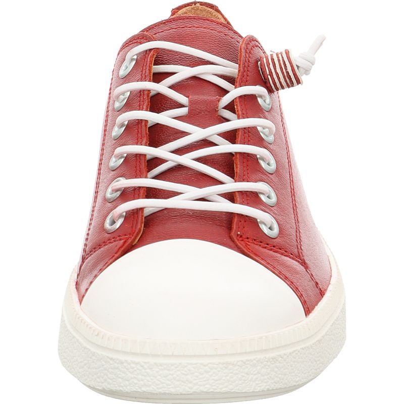 Think! TURNA DAMEN Damen Sneaker low - Material: Leder in Rot