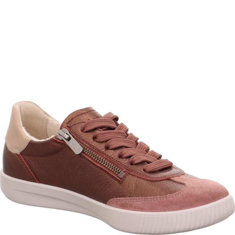 Legero SILENCE Damen Sneaker low - Material: Leder in Rosa