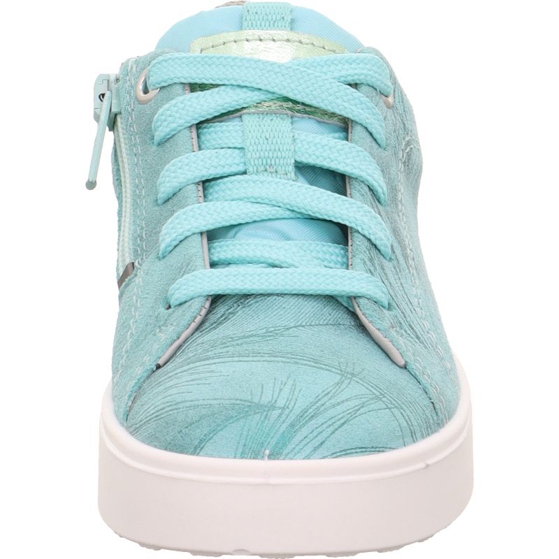 Superfit STELLA Girls Sneakers low - Material: Leather/Textil in Green