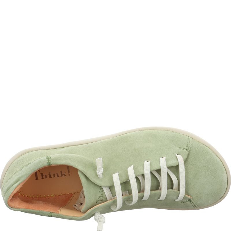 Think BLO Sneakers low - Material: Leather in Green
