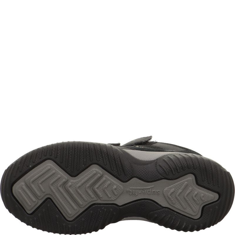Superfit STORM Unisex, Boys Sneakers high - Material: Leder/Sonstiges Material/Texti in Black
