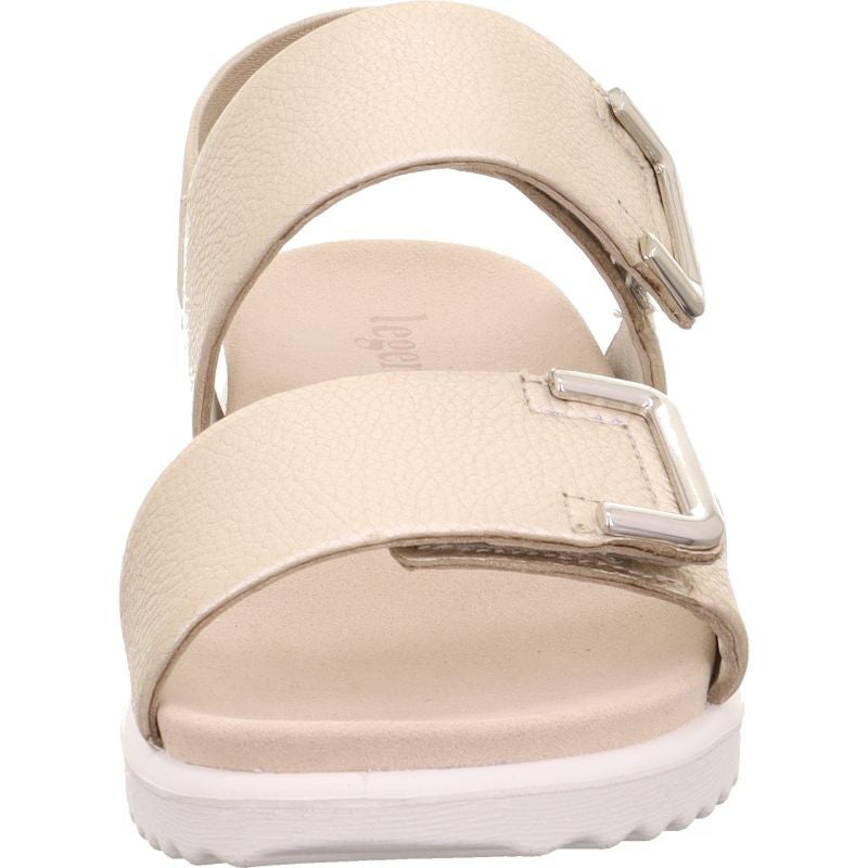 legero MOVE Damen Sandale - Material: Leder in Metallic