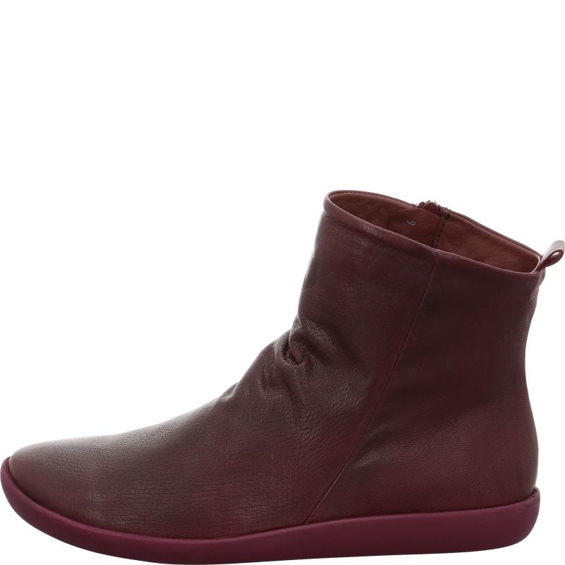 Think NATURE Woman Ankle boot - Material: Leather in Red