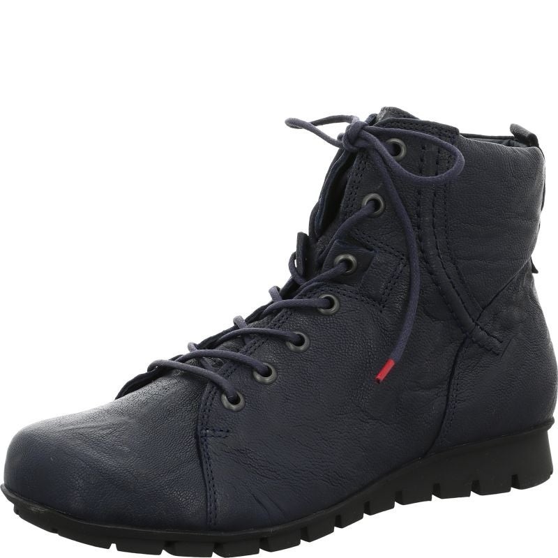 Think! MENSCHA Damen Stiefelette - Material: Leder in Blau