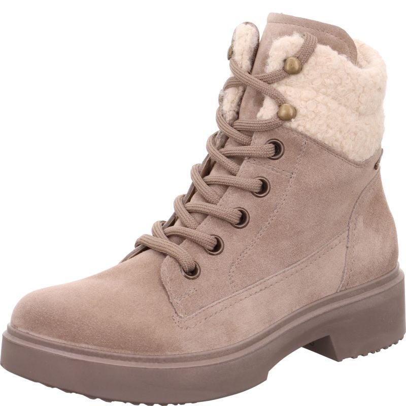 Legero ANGEL Damen Schnürboots - Material: Leder in Beige