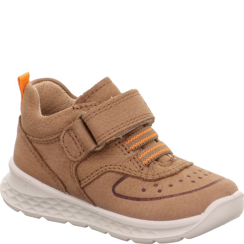 Superfit BREEZE Boys Sneakers high - Material: Leather in Brown