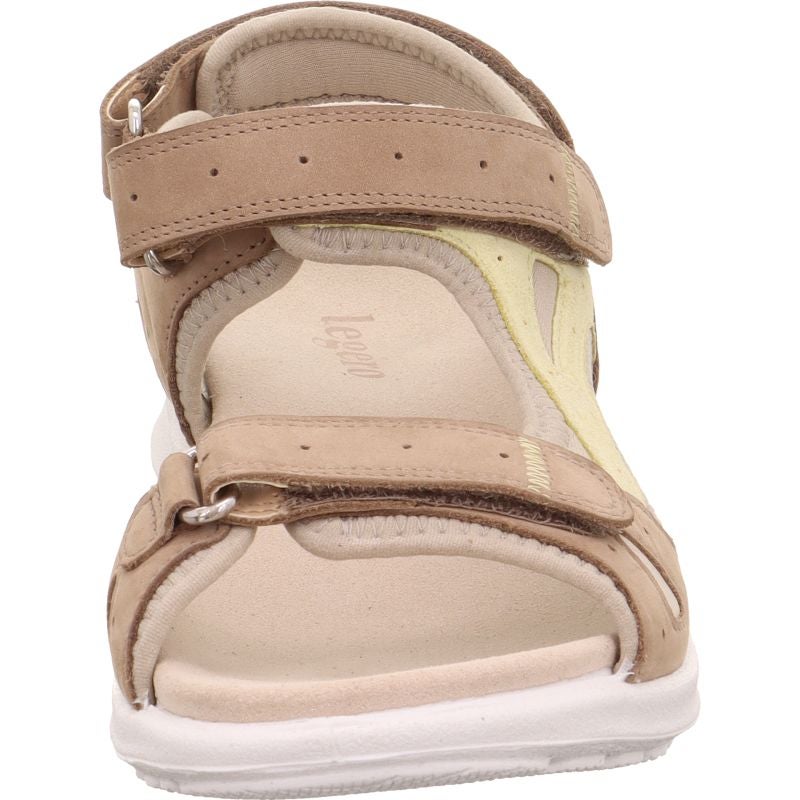Legero SIRIS Damen Sandale - Material: Leder in Beige