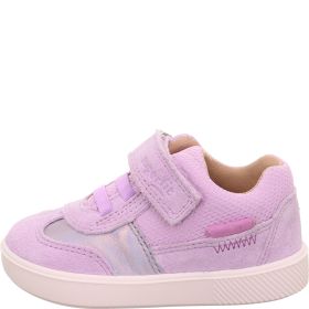 Superfit SUPIES Sneaker low - Material: Leder/Textil in Lila