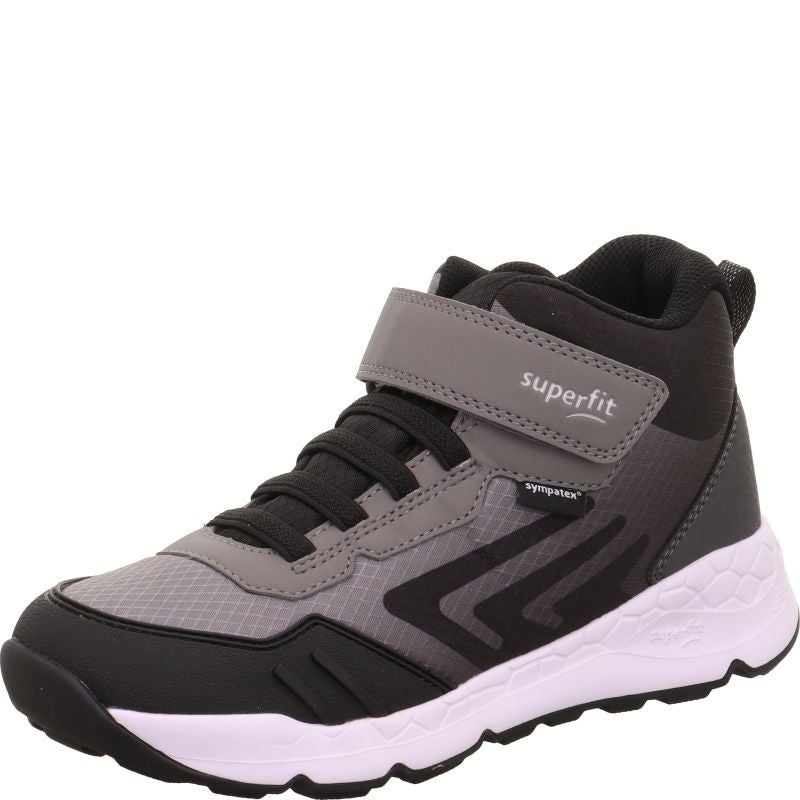 Superfit FREE RIDE Unisex | Jungen Sneaker high - Material: Textil/Sonstiges Material in Grau