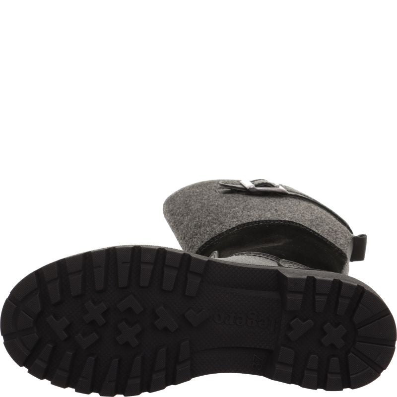 Legero MONTA  - Material: Leather/Textil in Black