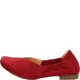 Think GAUDI Ballerina - Material: Leather in Red