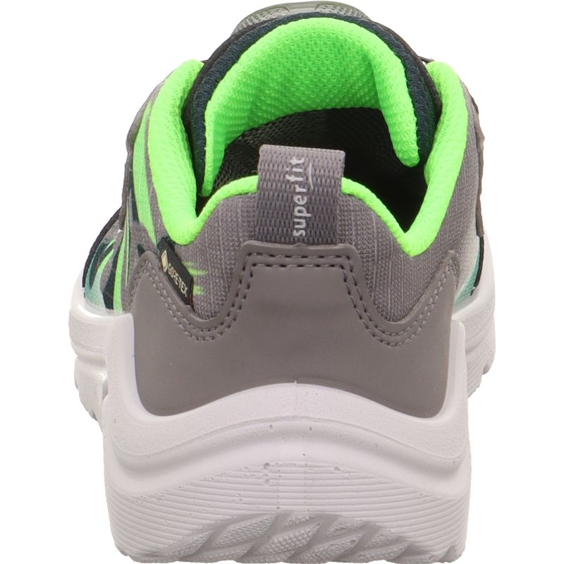 Superfit KICKS Boys Sneakers low - Material: Textil/Sonstiges Material in Green