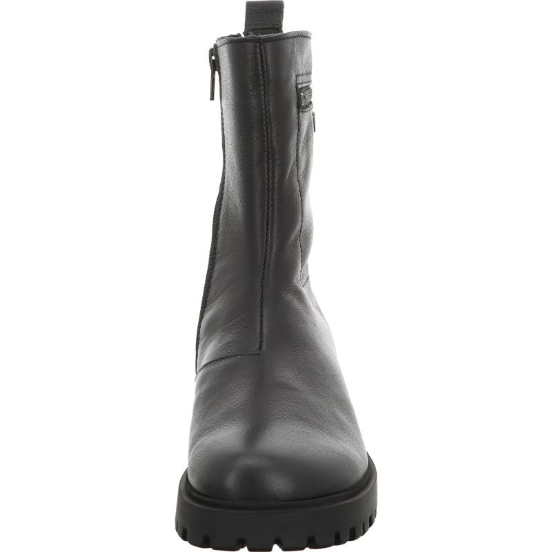 Think TRENTO Woman Ankle boot - Material: Leather in Black
