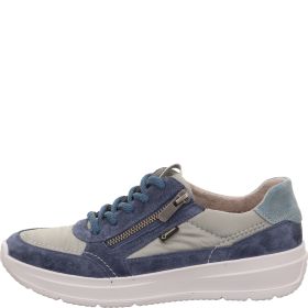 Legero SPRINTER Damen Sneaker low - Material: Leder/Textil in Blau