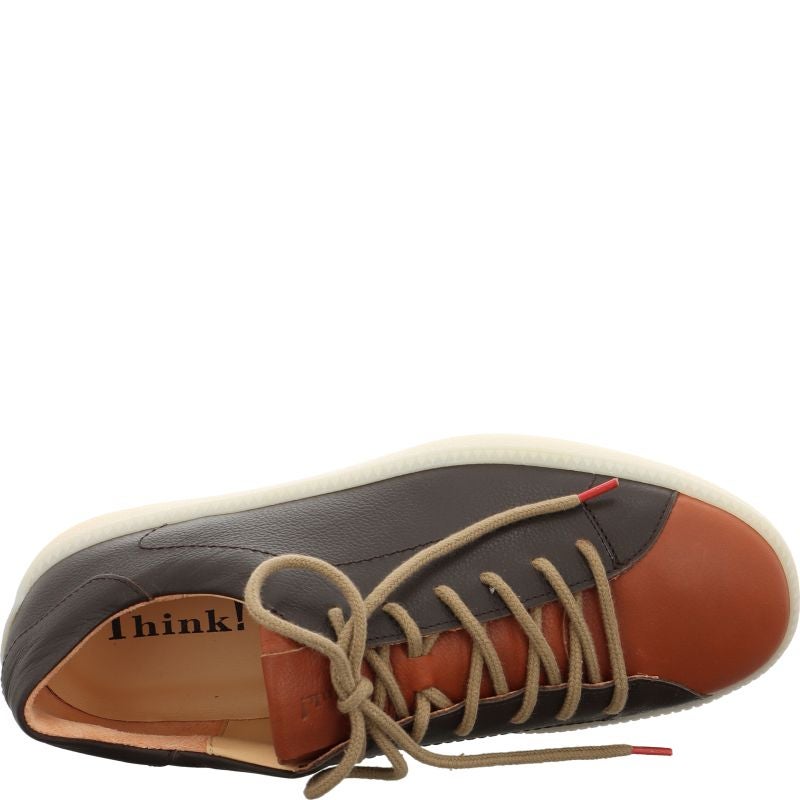 Think TURNA MEN Men Sneakers low - Material: Leather in Brown