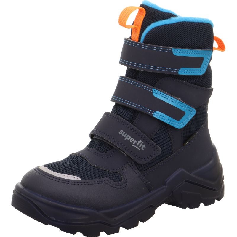 Superfit SNOW MAX Unisex | Jungen Stiefel - Material: Textil/Sonstiges Material in Blau