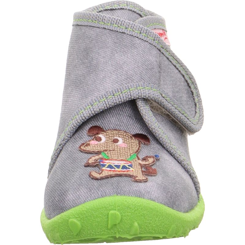 Superfit SPOTTY Boys Slipper - Material: Textile in Grey