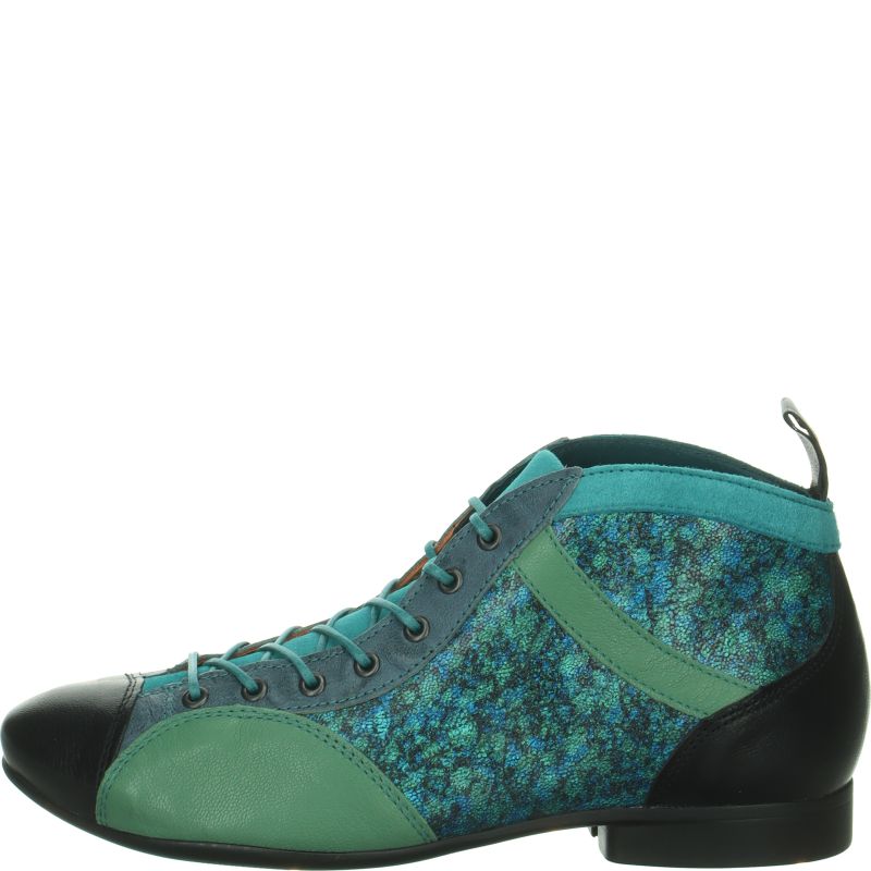 Think GUAD2 Ankle boot - Material: Leather in Multicolored