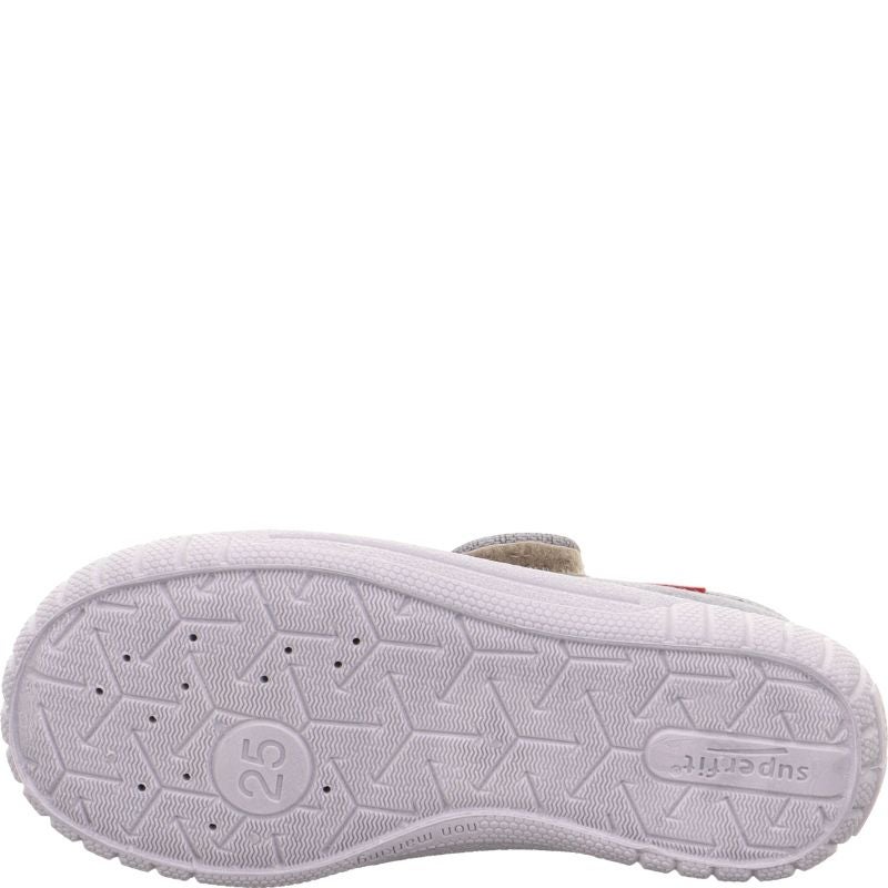 Superfit BILL Boys Slipper - Material: Textile in Grey