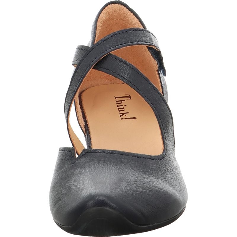 Think AIDA DAMEN Woman Pumps - Material: Leather in Blue