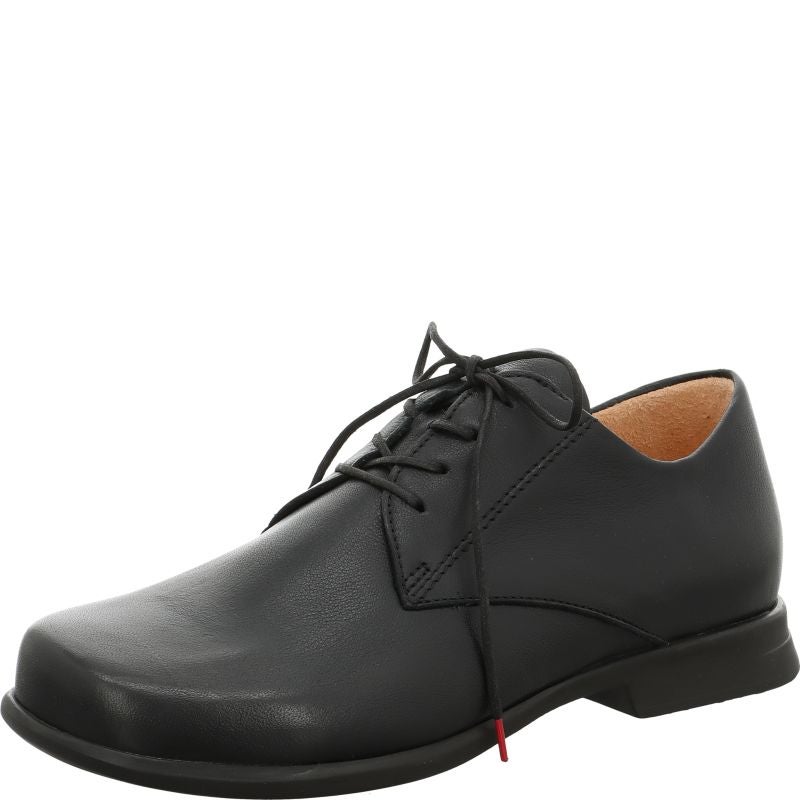 Think! PENSA DAMEN Damen Schnürschuh - Material: Leder in Schwarz