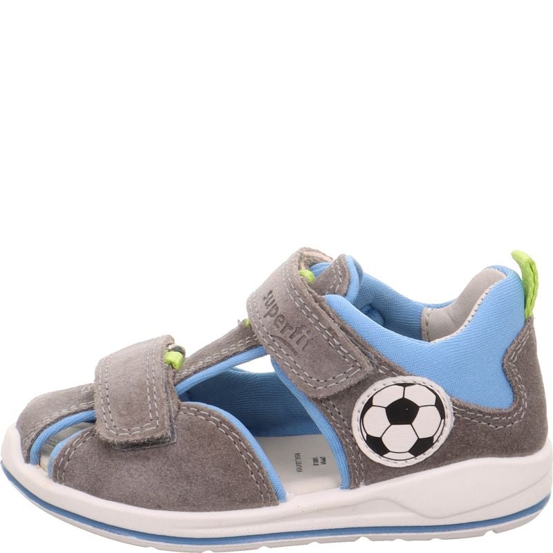 Superfit BOOMERANG Boys  - Material: Leather/Textil in Grey
