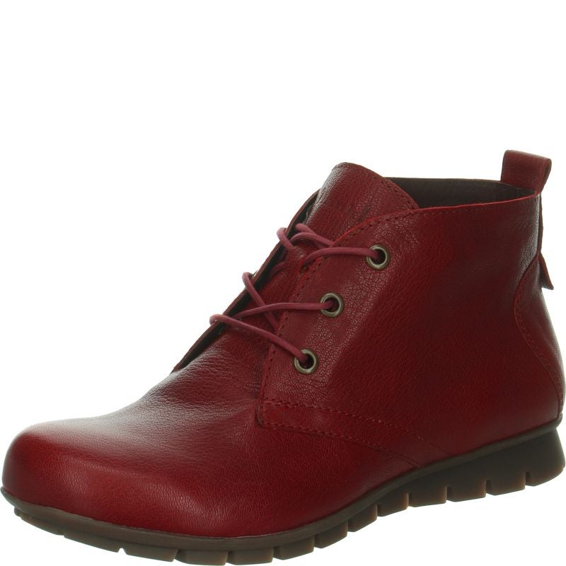 Think MENSCHA  - Material: Leather in Red