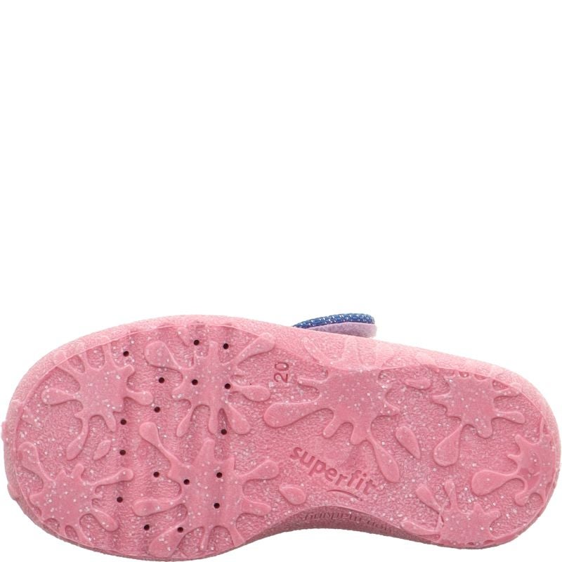 Superfit SPOTTY Girls Slipper - Material: Textile in Blue