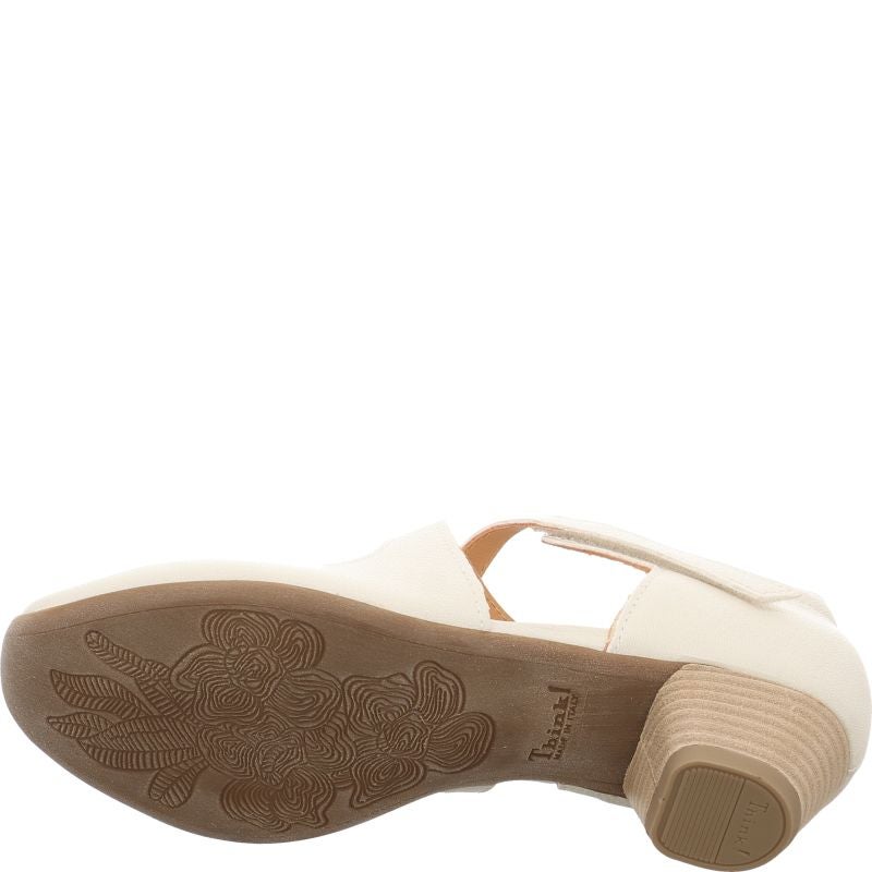 Think AIDA DAMEN Woman Pumps - Material: Leather in Beige
