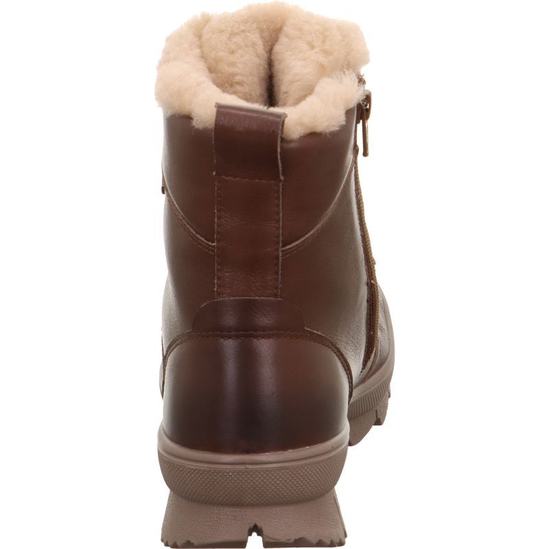 Legero NOVARA Damen Schnürboots - Material: Leder in Braun