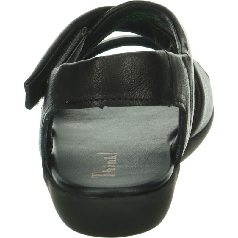 Think NATURE SAND Woman  - Material: Leather in Black