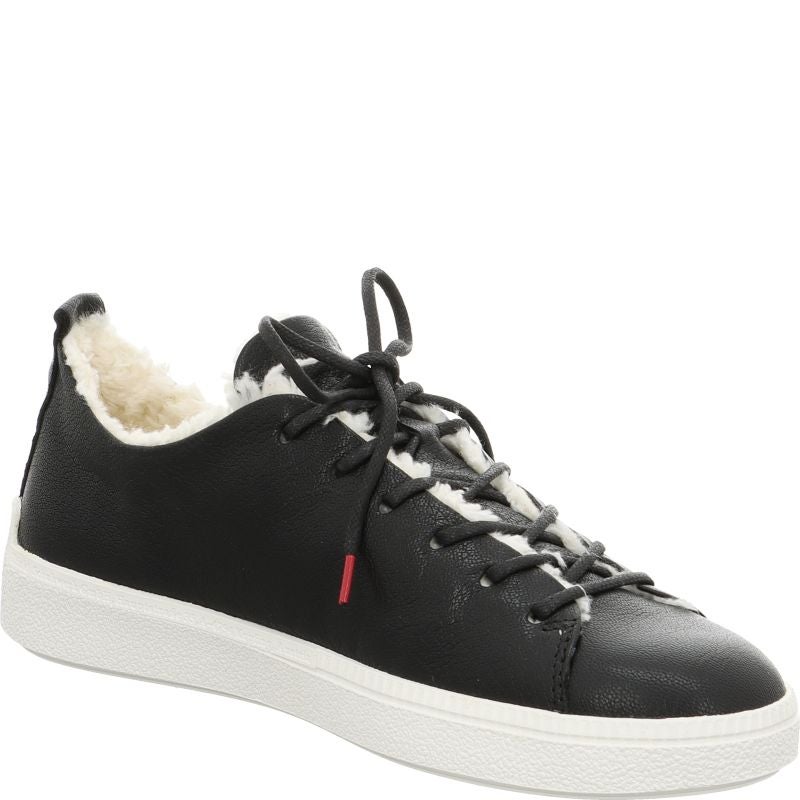 Think! TURNA DAMEN Damen Sneaker low - Material: Leder in Schwarz
