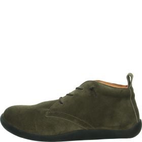 Think HAPPAT Sneakers high - Material: Leather in Olive