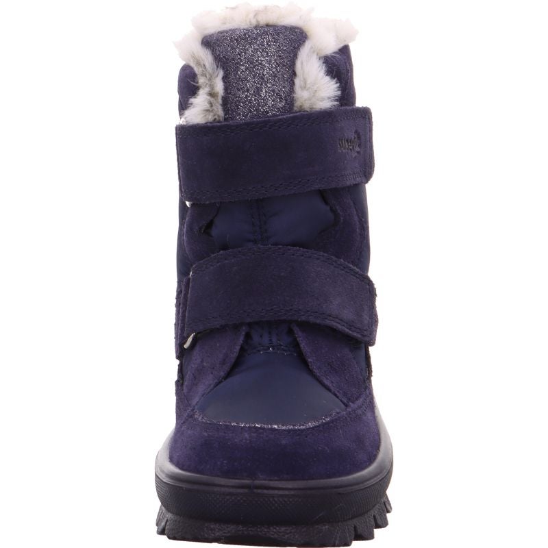 Superfit FLAVIA Girls Boot - Material: Leather/Textil in Blue