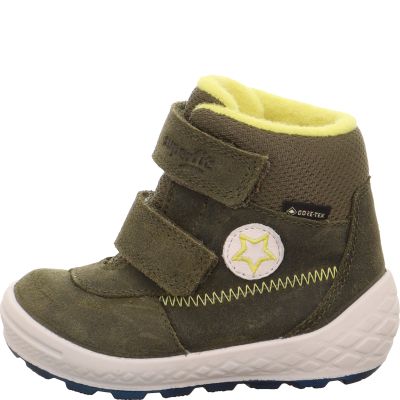 Superfit GROOVY 2.0 Boys - Material: Leather/Textil in Green