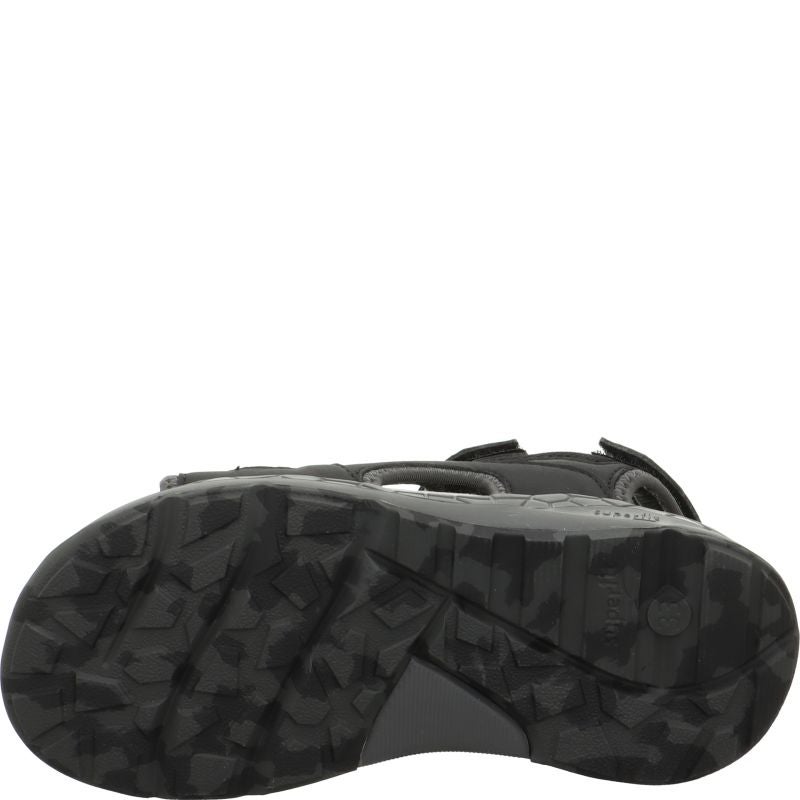 Superfit CRISS CROSS Unisex, Boys Sandal - Material: Textil/Sonstiges Material in Black